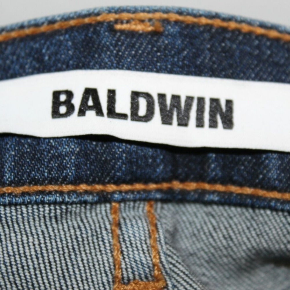 Baldwin The Kendall Long Jean Pencil Skirt HW7078 - Picture 3 of 5